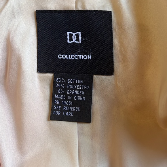 Vintage DD collection Brocade Blazer with faux crystal buttons Size 6 - Picture 6 of 11